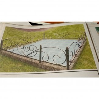 Оградки из металла