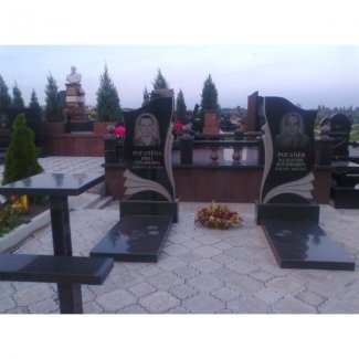 Одинарный гранитный памятник № 012