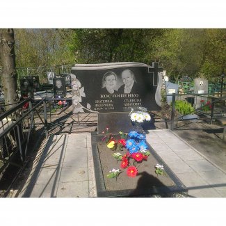 Двойной гранитный памятник № 007