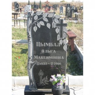 Резной гранитный памятник № 002