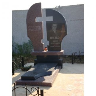 Гранитный крест № 002