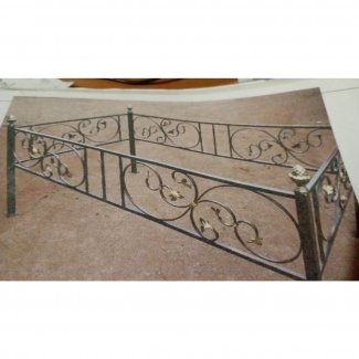 Оградка из металла № 001